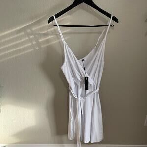 ININ White Activewear Wrap Dress Women’s XL NWT Disney Travel Tennis Golf